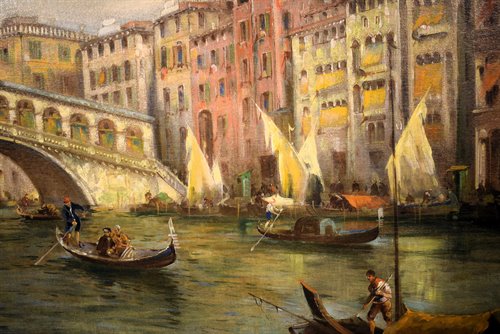 Grand Canal and Rialto Bridge
